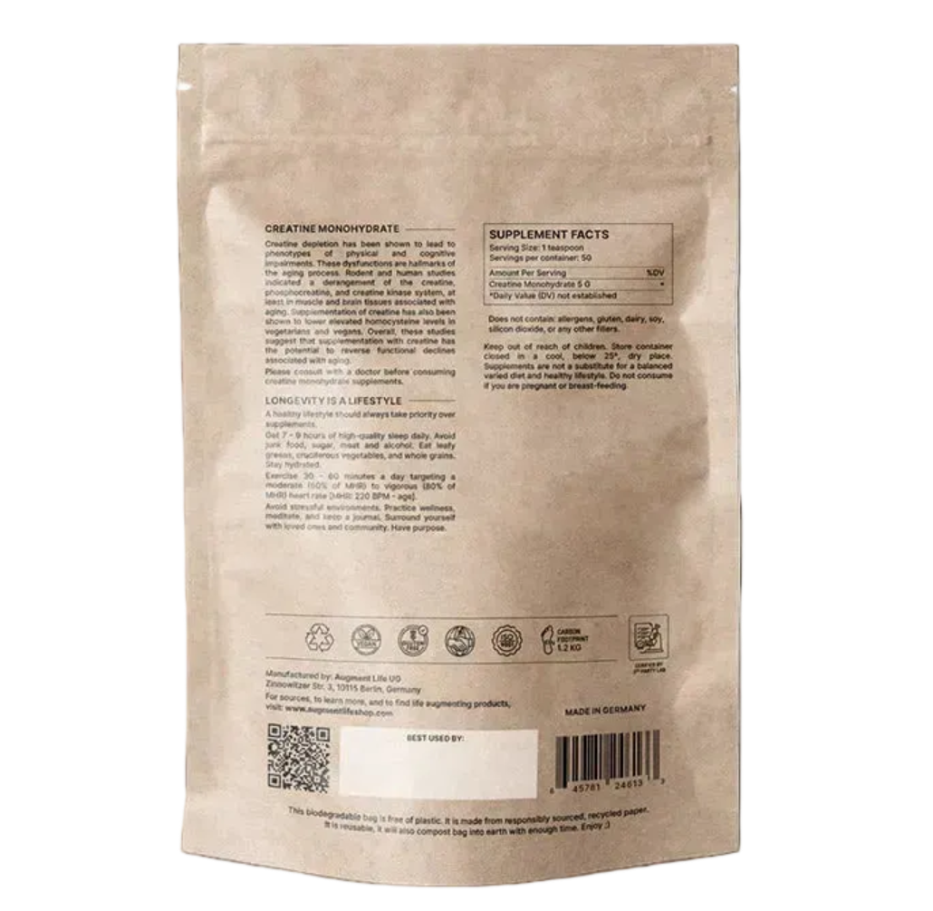 Augment Life - Creatine Monohydrate - Powder