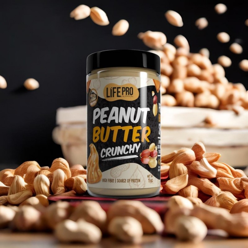 Life Pro Fit Food Peanut Butter Crunchy 1kg image 1