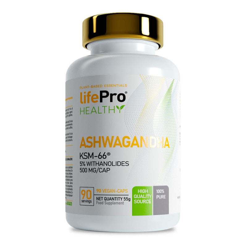 Life Pro Ashwagandha 500mg ksm66 90 Vcaps New image 0