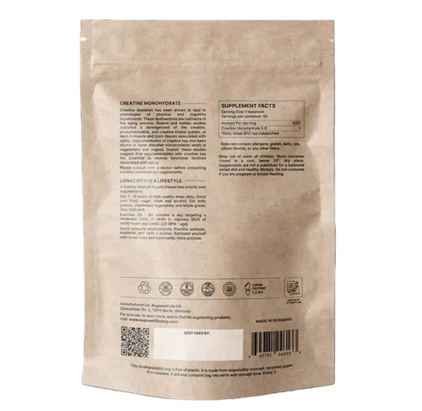 Augment Life - Creatine Monohydrate - Powder