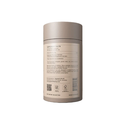 Augment Life - Magnesium Glycinate 800g capsules (160 mg / 20% elemental magnesium)