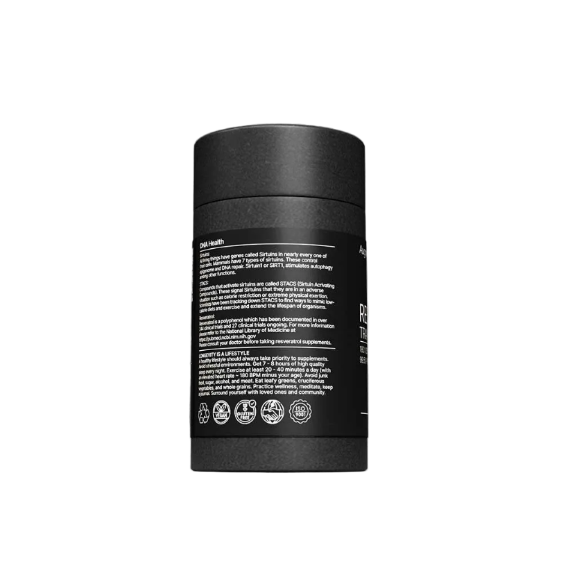 Augment Life - Trans-Resveratrol - Capsules - >99.5% Pure with Piperin