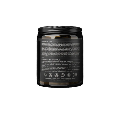 Augment Life - Vitamin D3 K2 (MK7) - Vegan - 120 capsules - 4000 iu + 75 µg